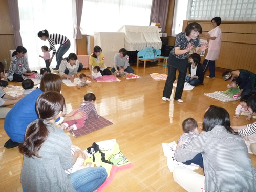 子育て支援の様子