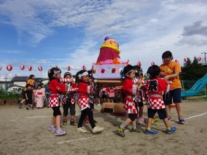 夏祭りお神輿