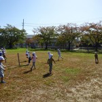 散歩公園にて