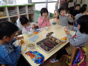 ホームページ用焼き芋会