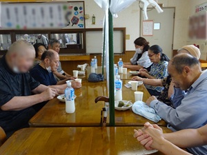 輪投げ慰労会