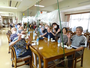 輪投げ慰労会