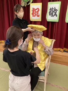 福島恵風園 敬老祝賀会