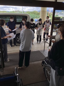水害時想定避難打ち合わせ