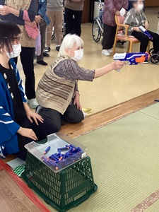 秋祭り射的