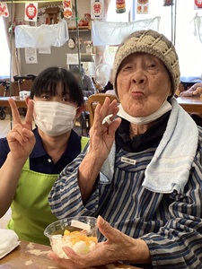 秋祭りフルーツ